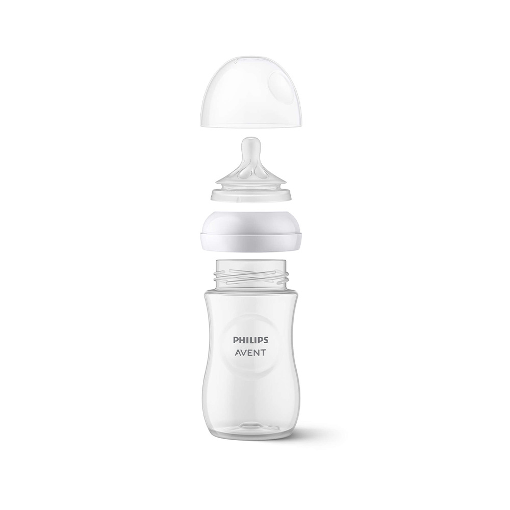 AVENT - NATURAL RESPONSE Πλαστικό Μπιμπερό 1m+ (μπλε) - 260ml SCY903/21